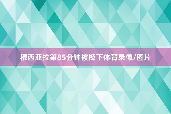 穆西亚拉第85分钟被换下体育录像/图片