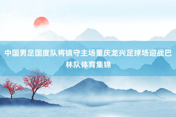 中国男足国度队将镇守主场重庆龙兴足球场迎战巴林队体育集锦