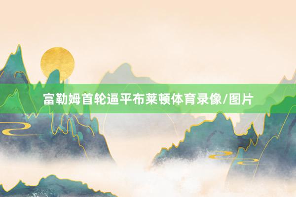 富勒姆首轮逼平布莱顿体育录像/图片