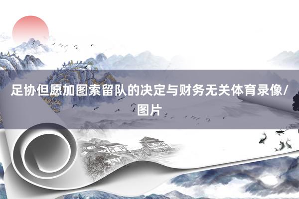 足协但愿加图索留队的决定与财务无关体育录像/图片