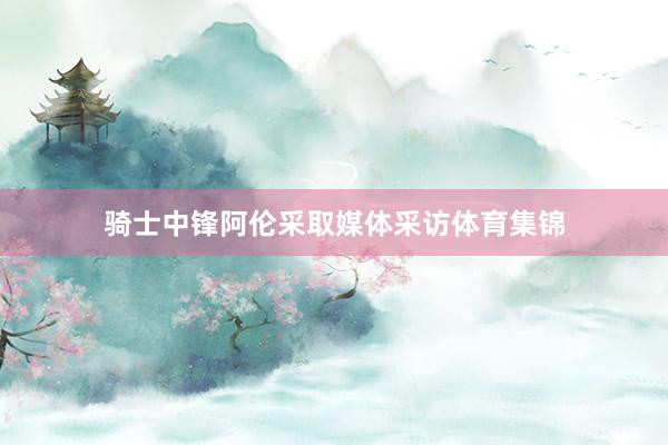 骑士中锋阿伦采取媒体采访体育集锦