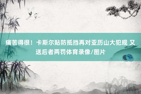 痛苦得很！卡斯尔贴防抵挡再对亚历山大犯规 又送后者两罚体育录像/图片